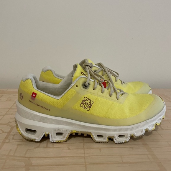 LOEWE+On Cloudventure rubber-trimmed recycled canvas sneakers - Picture 3 of 3